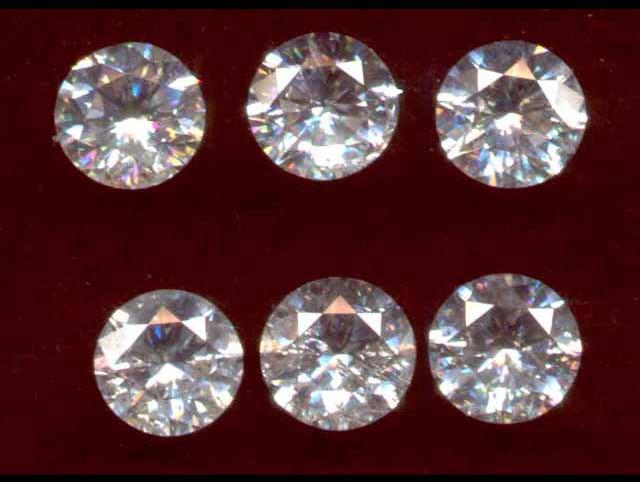 1.00 Carats Sizes Diamonds