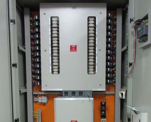 capacitor bank panels