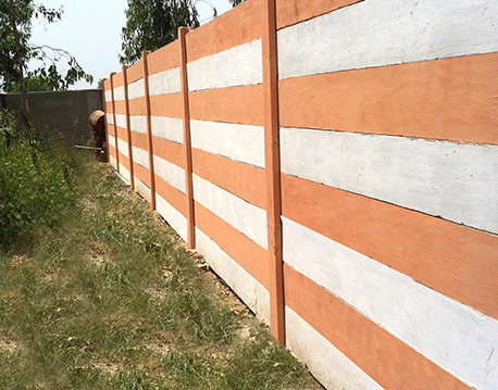 Readymade boundary walls