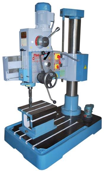 38mm all geared radial drill machine with auto feed and single column