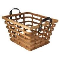 decorative wooden baskets