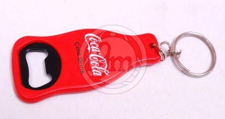 Non Polsihed Plain Brass Customized Bottle Opener Keychains, Shape : Multishape