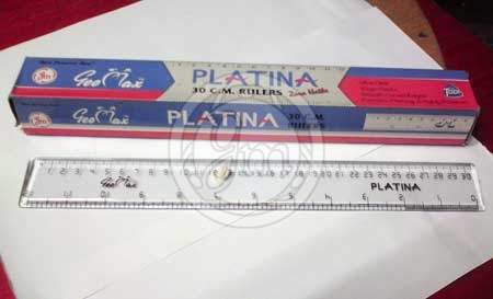 Platina Plastic Rulers