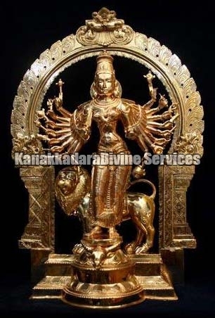 Bronze Durga Statue
