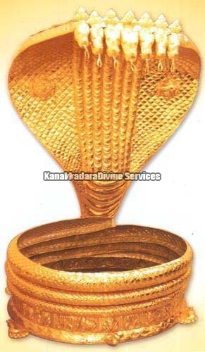Gold Plated Nagabaranam Kavacham