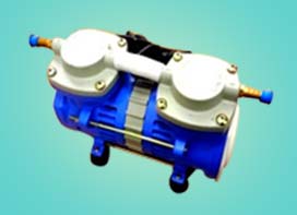 Semi Automatic Powder Coated Electric Cast Iron diaphragm vacuum pump, for Laboratory, Mounting Type : Bench Top