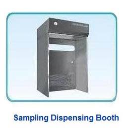 Sampling Dispensing Booth