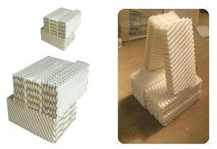  Metal White Honeycomb Pvc Fills, for Industrial