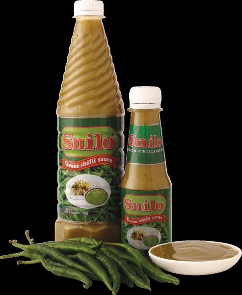 Green Chilli Sauce Bottle, for Cooking, Fast Food, Feature : Good In Taste, Hygenic