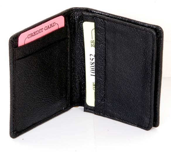 Leather Good Wallets, Color : Black, Brown, Chery
