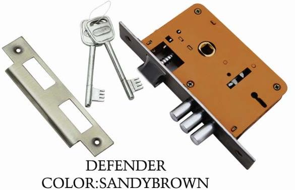 Mortise Defender  Bullet Double Stage Lock