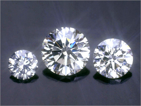 cut and polished diamonds