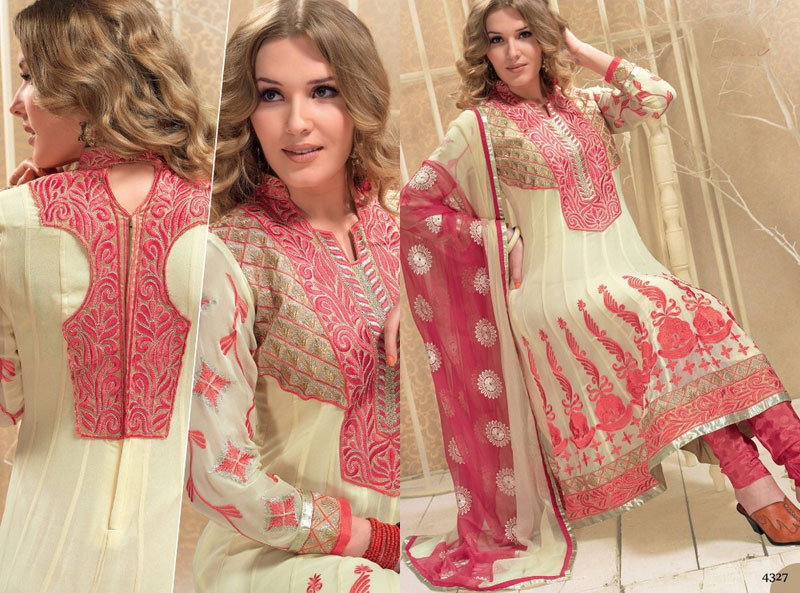 Embroidered Kalidar Suits