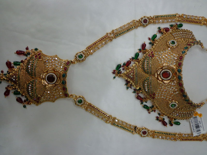 Antique Bridal Set by Vamaa Arts from Mumbai Maharashtra ID 430020