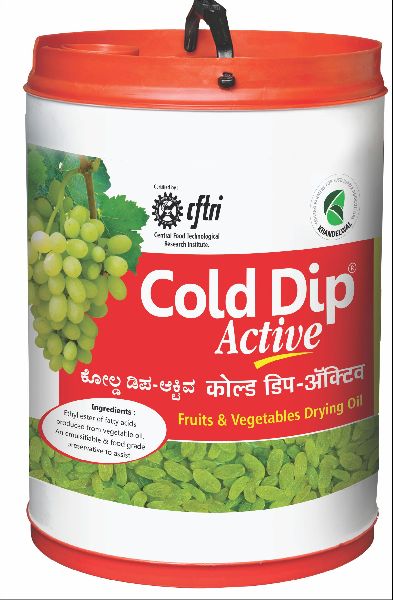 Cold Dip Active Fruits and Vegetables Oil