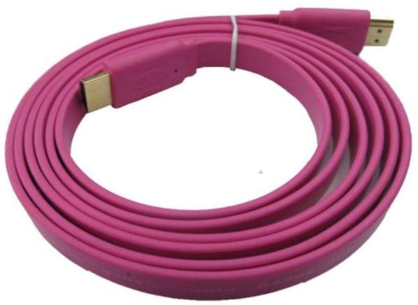 Hdmi Male to Hdmi Male 1V Flat Colour Cable