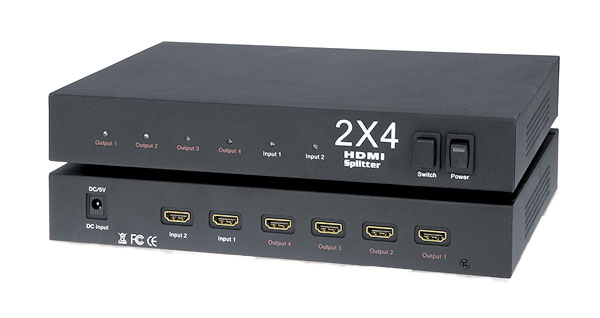 JHM28 HDMI MATRIX 2X4