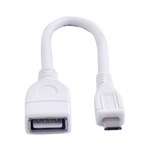 JU08/9 USB MICRO TO USB FEMALE OTG CABLE