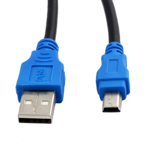 JUO4/9 USB MALE TO MINI B 2.0 OTG CABLE