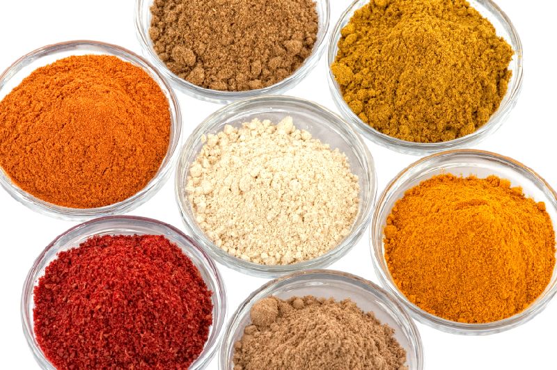 grinded spices