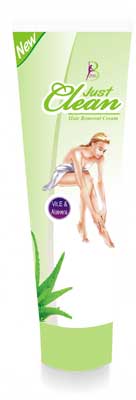 Justclean Hair Removal Cream Aloevera
