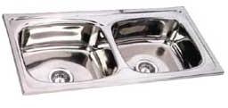 Double Bowl Kitchen Sink (MS - 33)