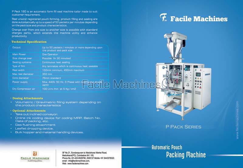 Auger Automatic Pouch Packing Machine