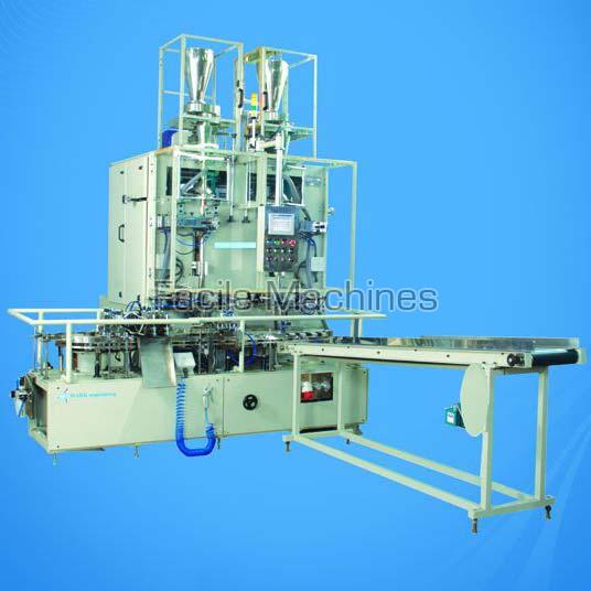 Twin Head Brick Packing Machine, for Powder Filling