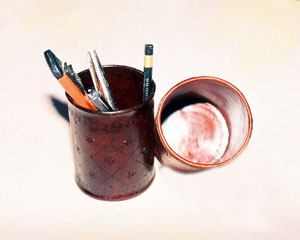 Leather Pencil Holder