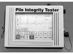 pile integrity tester