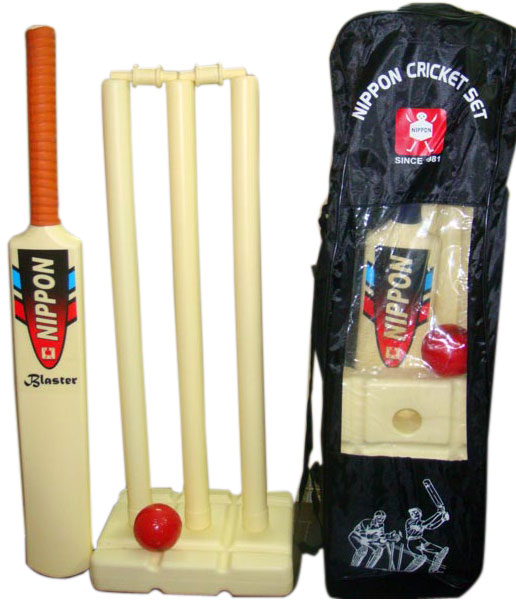 Polished PVC Beach Cricket Set, for Playing, Packaging Type : Box