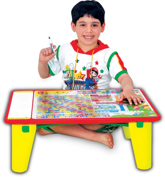 Plastic Kids Table, Shape : Rectangle