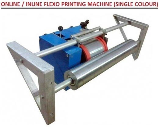 Single Color Flexographic Printing Machine