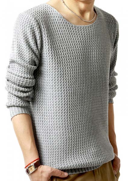Knitted Mens Pullover