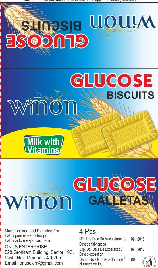 Glucose biscuits