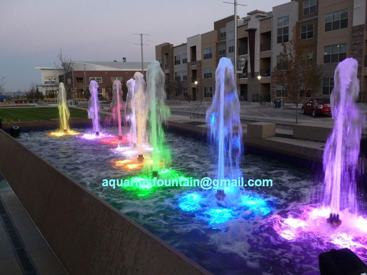 Cluster Jet Fountains