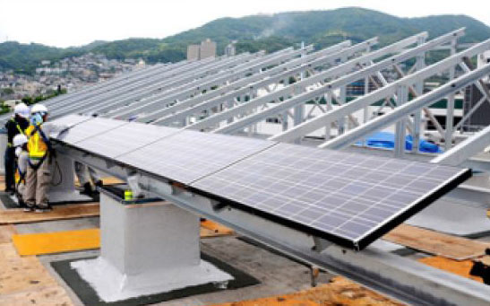 Solar Power Plant Structure 888