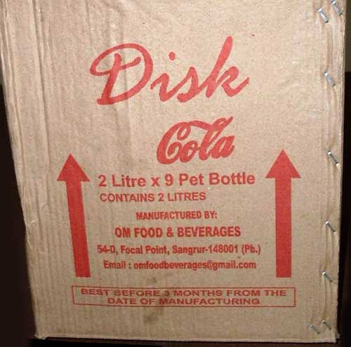 Cold Drink Packaging Corrugated Box