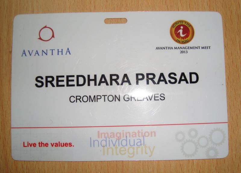 Name Card for Conference