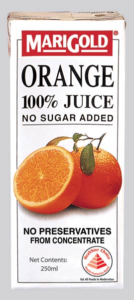 Juice marigold orange MARIGOLD 100%