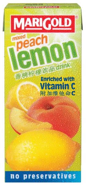 Marigold Mixed Peach Lemon Juice