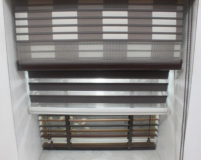 Polyester Roller Pleated Blinds, for Window Use, Technics : Handloom, Machine Made