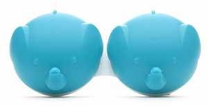 Blue Elephant 3D Contact Lens Cases