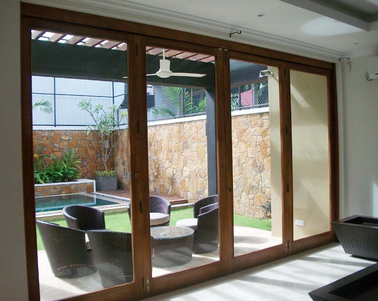 Wooden Folding Window by Rosewood Interiors (Pvt) Ltd, Wooden Folding