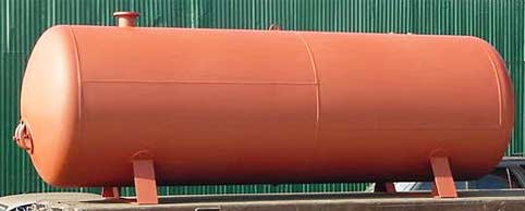 Metal pressure vessels, Shape : Cylinder Shape