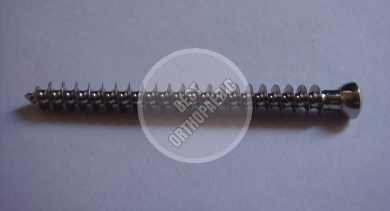 Metal Locking Screw (3.5 MM), for Hospital, Orthopaedi., Color : Silver