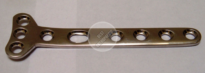 Right Angled T Plate (Series 100), for Hospital, Orthopaedi., Color : Metallic