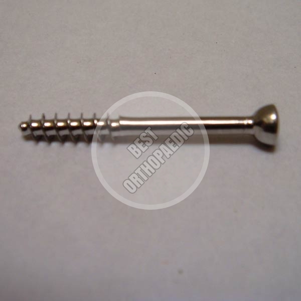 Cancellous screw 6.5mm 16mm thread, for Hospital, Orthopaedi., Feature : Rust Proof