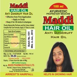 Hair Oil(ayurvedic) Maddi Hair Oil