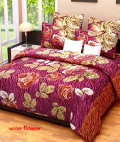 Cotton Bed Sheets( Double), Size : Standard